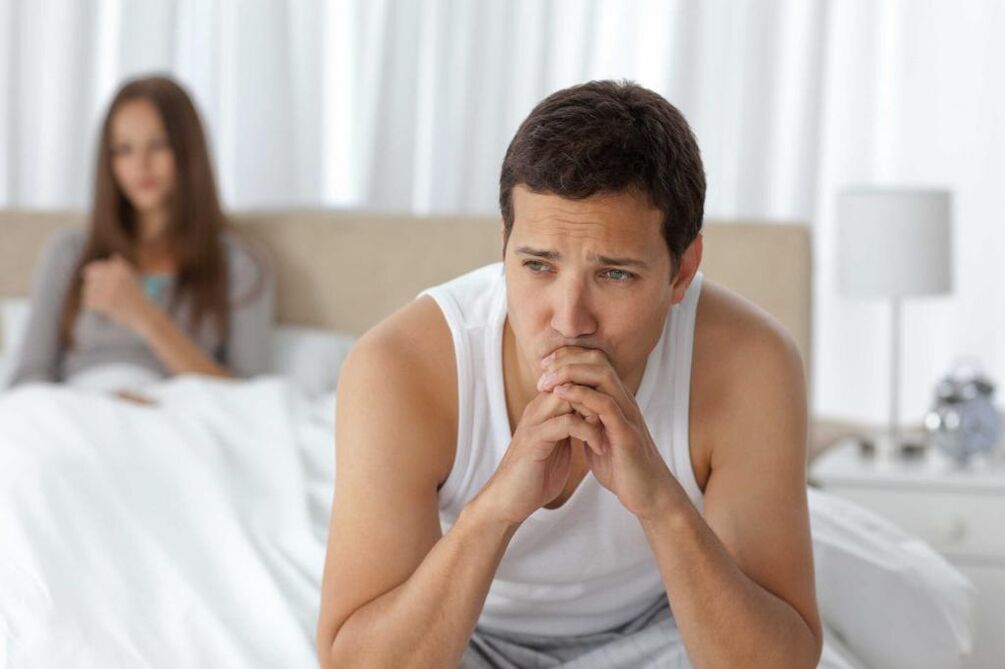 un hombre con poca potencia cómo aumentar