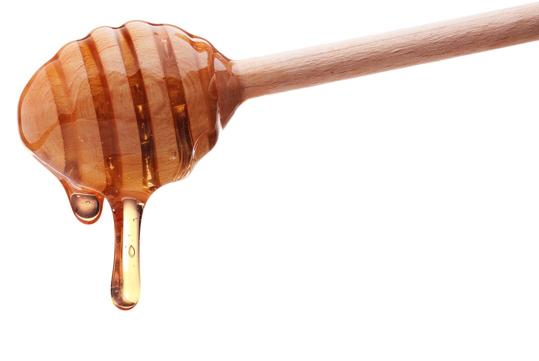 la miel simboliza la lubricación masculina cuando está excitado