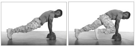 Plancha con flexión de rodillas una versión mejorada del ejercicio clásico