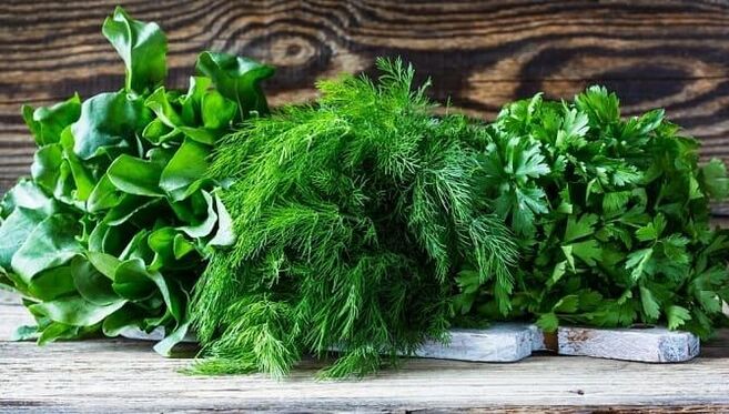 Verdes útiles para hombres
