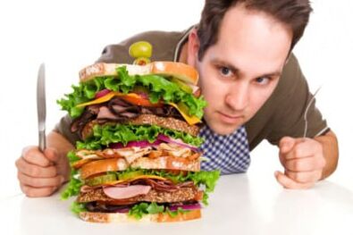 El aumento del apetito es un posible efecto secundario de la terapia hormonal